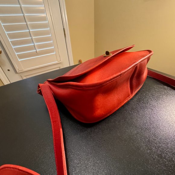Coach vintage red crossbody bag 3846 - Picture 6 of 16